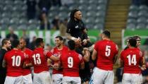 Rugby Union - New Zealand v Tonga - IRB Rugby World Cup 2015 Pool C - St James' Park, Newcastle, England - 9/10/15 Ma'a Nonu is carried by teammates through a guard of honour after his 100th cap for New Zealand Action Images via Reuters / Lee Smith Livepic