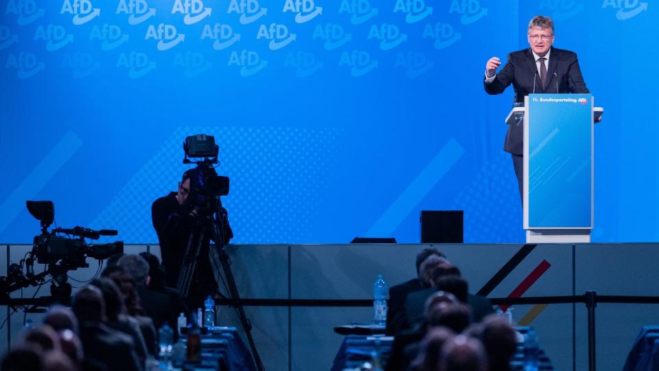 Jörg Meuthen kritisiert Provokateure in der eigenen Partei - auch in Bezug auf die Corona-Politik.