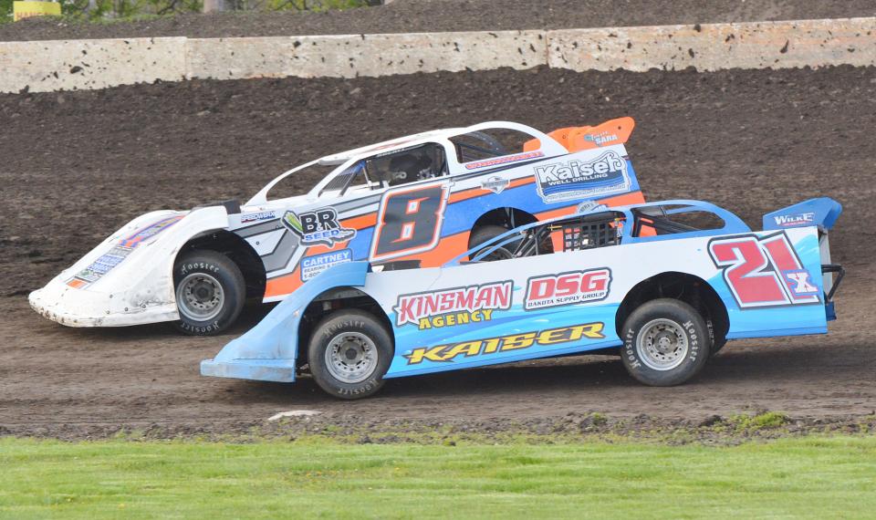 Trony Croninger of Watertown (8T) won his third limited late models feature Sunday night at Casino Speedway. Croninger grabbed the overall season points lead in the division with three weeks to go in the regular season.