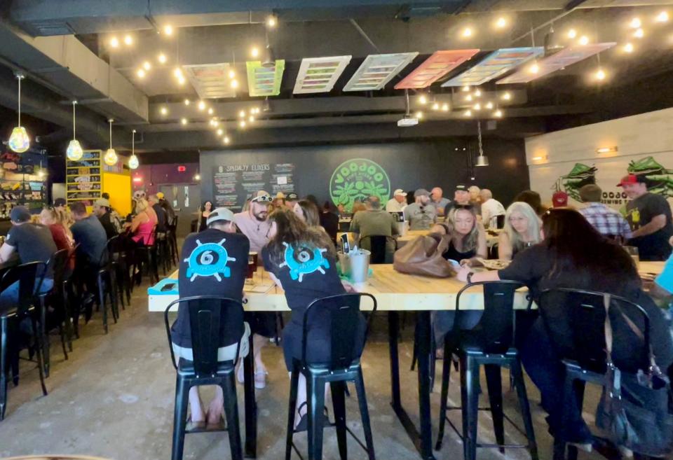 “We have a community-driven approach,” said Voodoo owner Mashelle Towles. “That’s why there are no TVs."