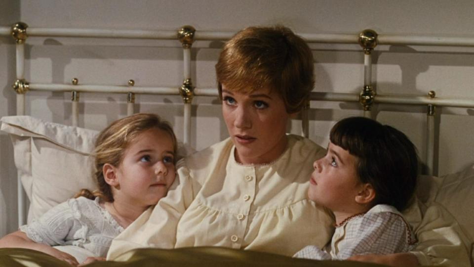 Julie Andrews in The Sound of Music. She was a part of the original cast of My Fair Lady.