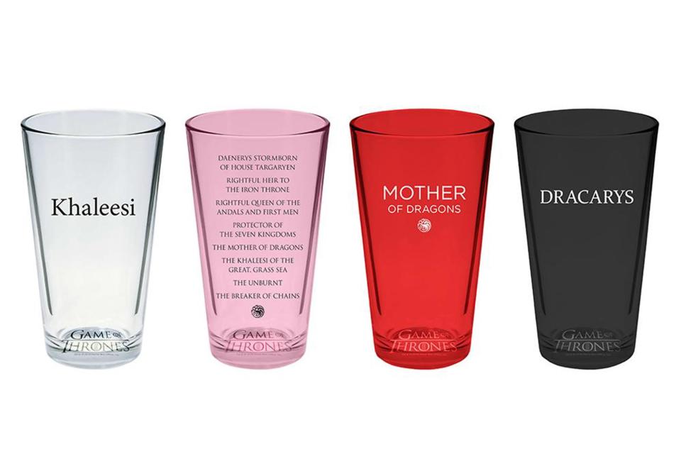 Mother of Dragons Pint Glass Set