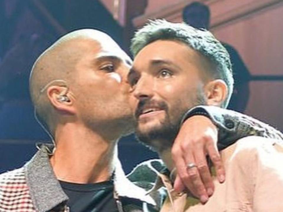 Max George and Tom Parker (Instagram)