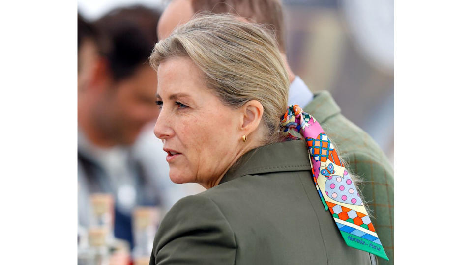 Sophie, Duchess of Edinburgh attends day 2 of the 2024 Royal Windsor Horse Show in Home Park, Windsor Castle on May 2, 2024 in Windsor, England. 