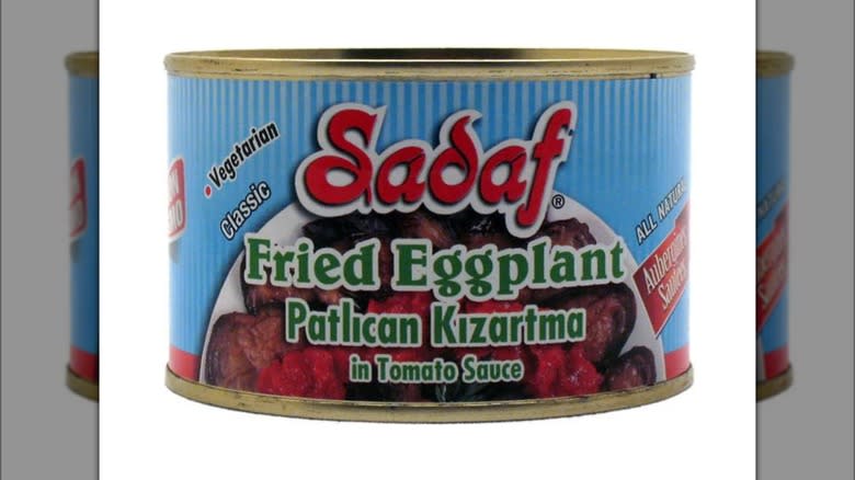 Sadaf canned fried eggplant