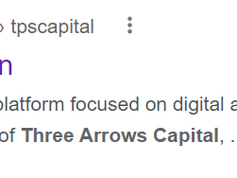 BEFORE: TPS Capital's former Linkedin description. (Retrieved from Google)