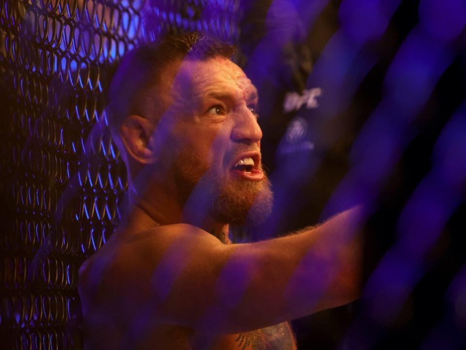 Conor McGregor was extremely angry after his second loss of the year.