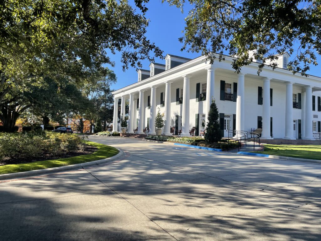 The Louisiana governor's mansion