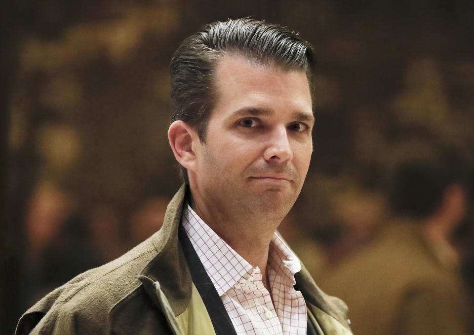 Donald Trump Jr. (Photo: Carolyn Kaster/AP)