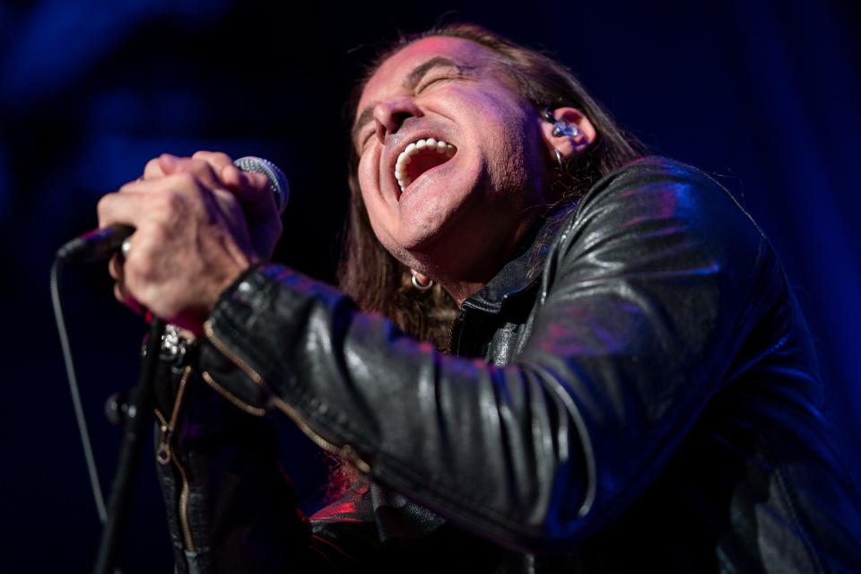 Scott Stapp performs during Operation Song’s 10th anniversary show at the Franklin Theatre in Franklin, Tenn., Monday, Dec. 5, 2022.