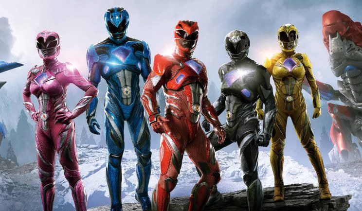 Go Go Power Rangers... or not - Credit: Lionsgate