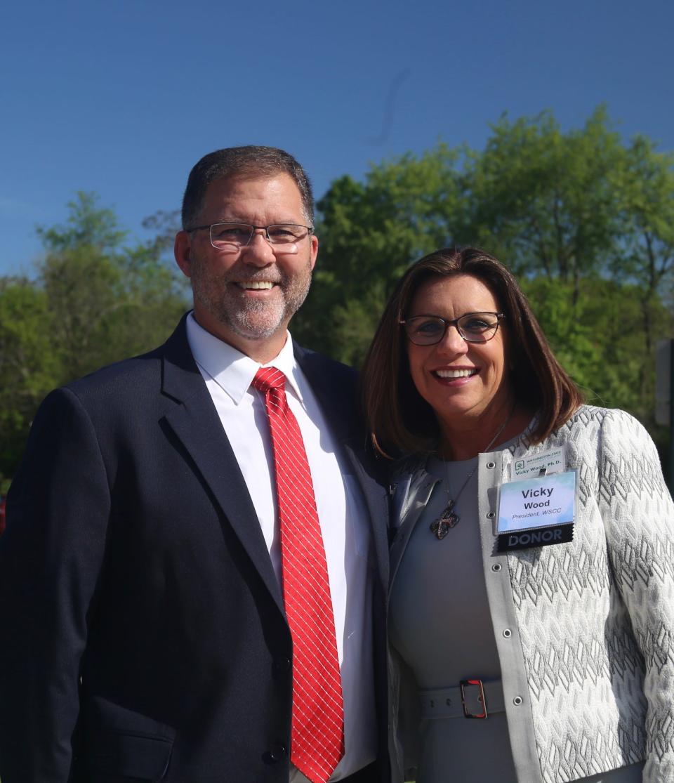 Marion Technical College alumna Dr. Vicky Wood and her husband Rodney have created the First Gen Forward Scholarship at Marion Tech to assist other first-generation college students.