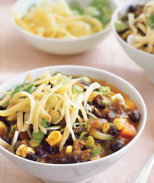 Southwestern Beef Chili With Corn