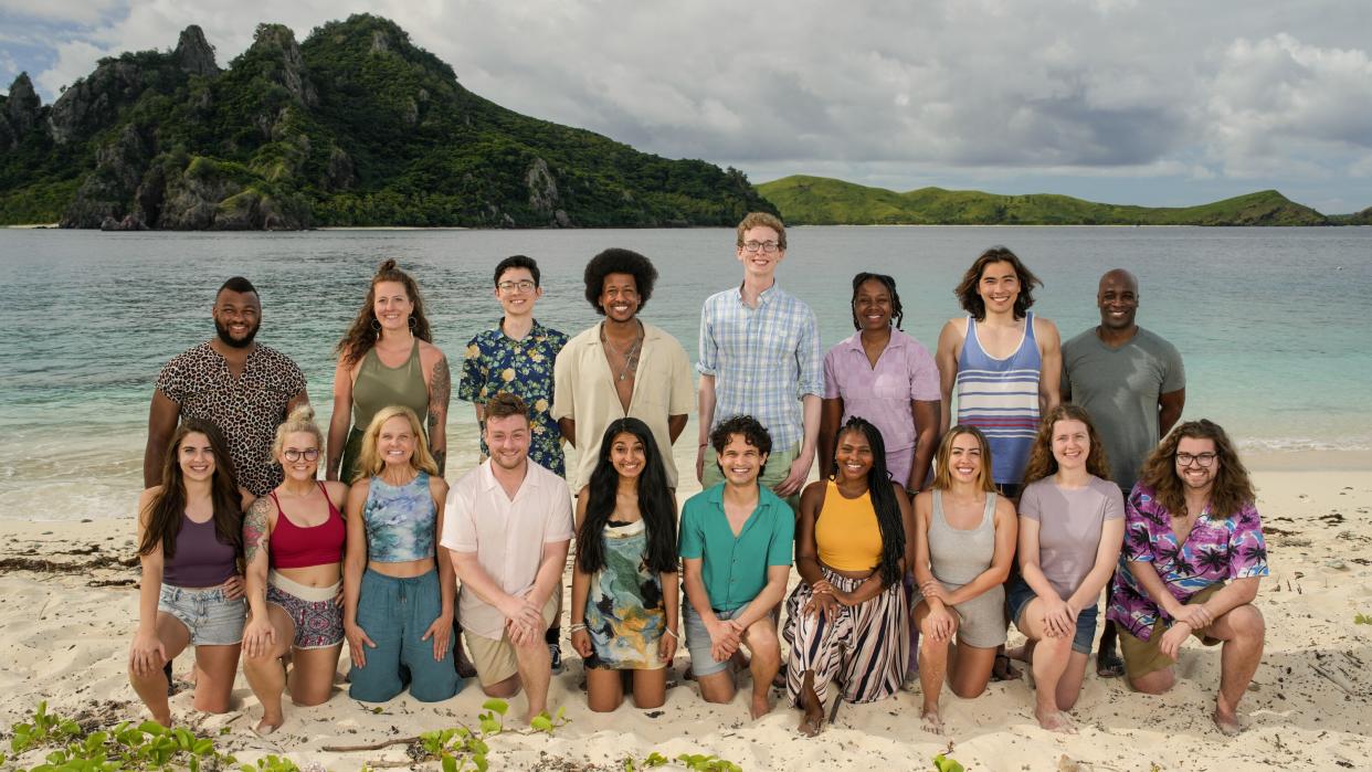  The cast of Survivor season 45. 