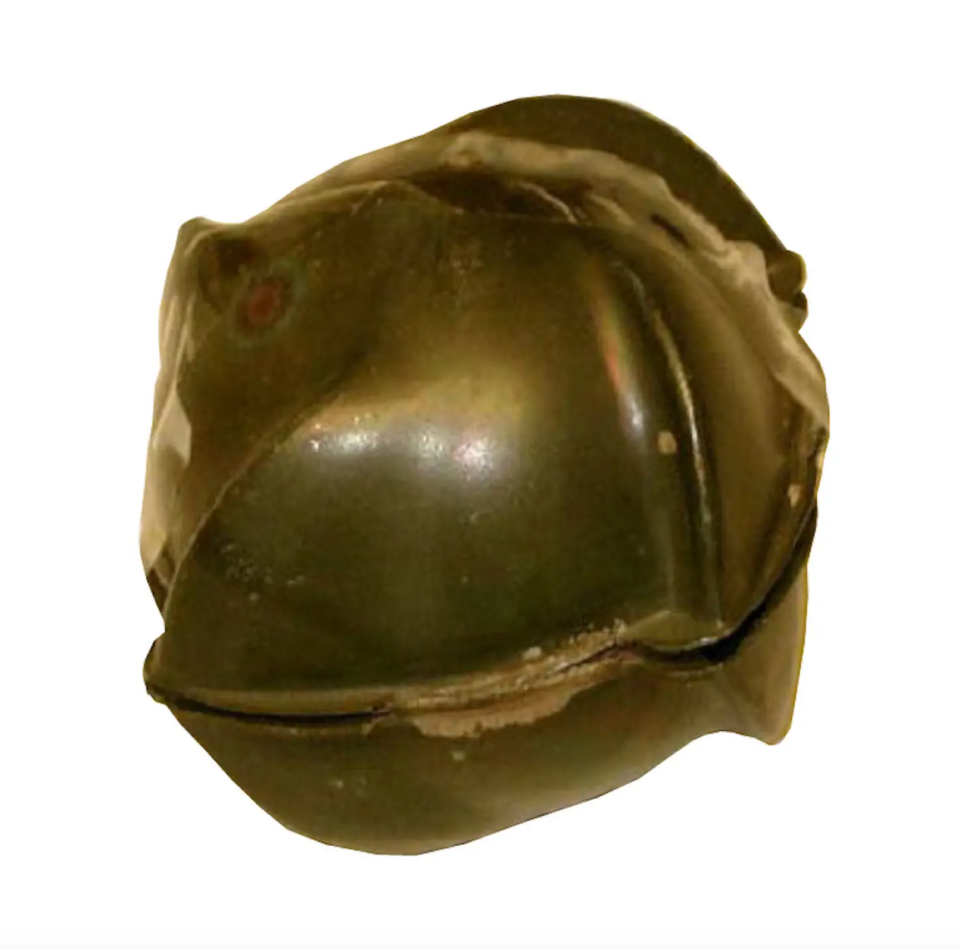 An example of an M74 submunition. <em>CAT-UXO</em>