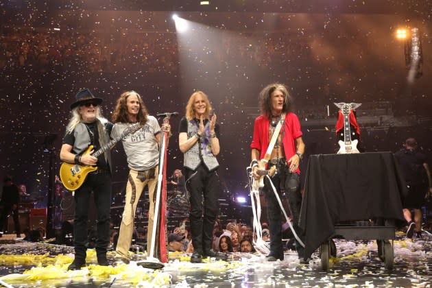 Aerosmith "Peace Out: The Farewell Tour" - New York - Credit: Kevin Mazur/Getty Images