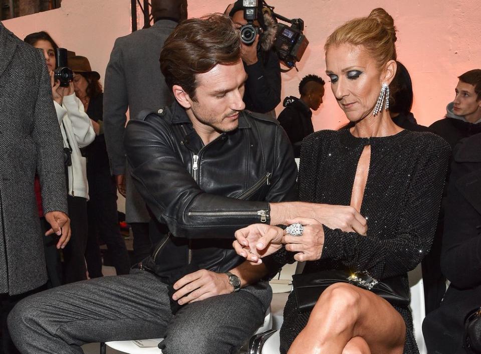Céline Dion's Backup Dancer Saves Her from a Wardrobe Malfunction