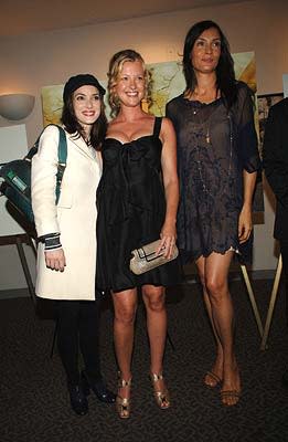 Winona Ryder , Gretchen Mol and Famke Janssen at the New York premiere of THINKFilm's The Ten