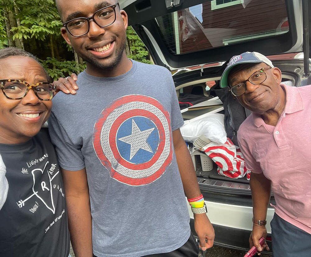 Deborah Roberts and Al Roker Drop Son Nick Off at College