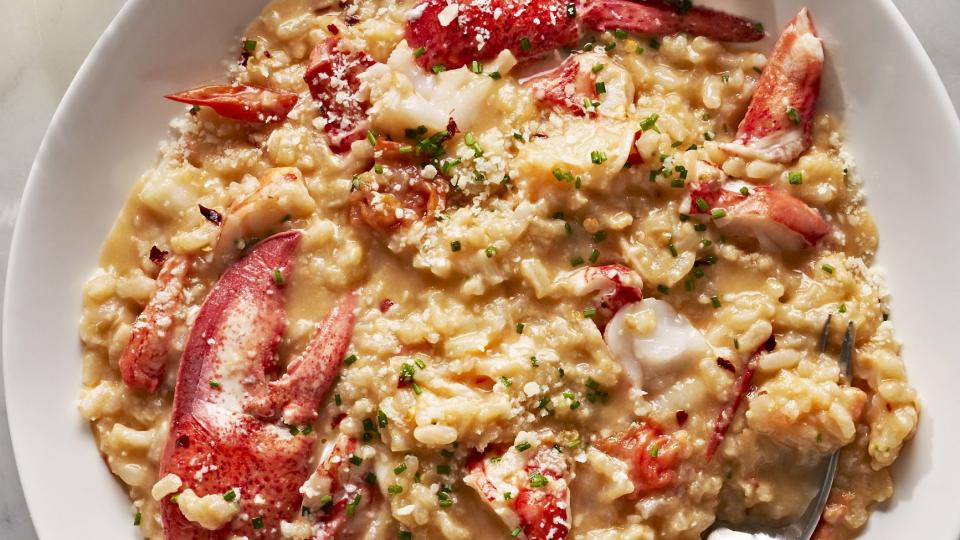 lobster risotto