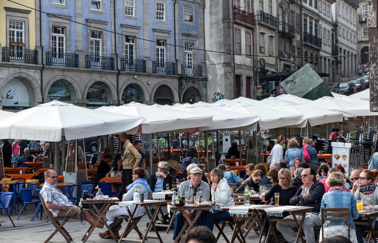 Street scene in Portugal