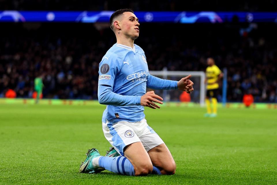 Phil Foden scored Manchester City's second goal and was unlucky not to add to his tally (Getty Images)