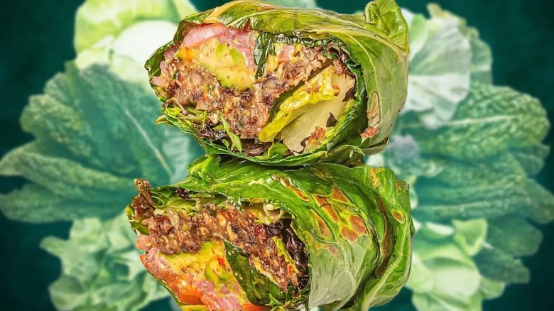 lettuce wrapped burger