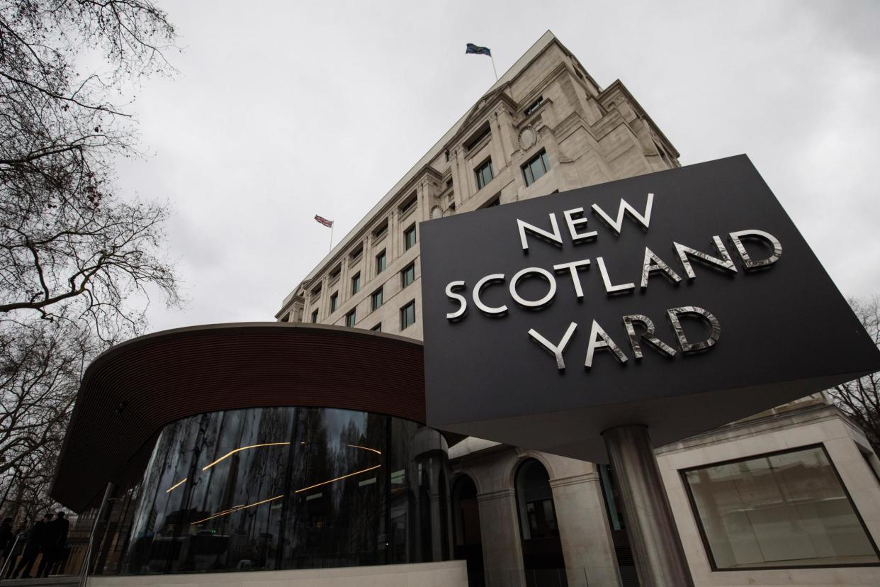 Scotland Yard said an 'urgent assessment' was being carried out: Getty Images