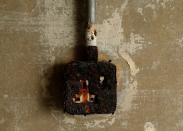 <p>A rust-covered electric socket is seen at the NATO tunnels dating back to the Cold War in the War Headquarters tunnels beneath Valletta, Malta, March 28, 2017. (Photo: Darrin Zammit Lupi/Reuters) </p>