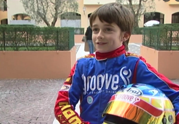 「陸仔」8歲開始參加小型賽車比賽。