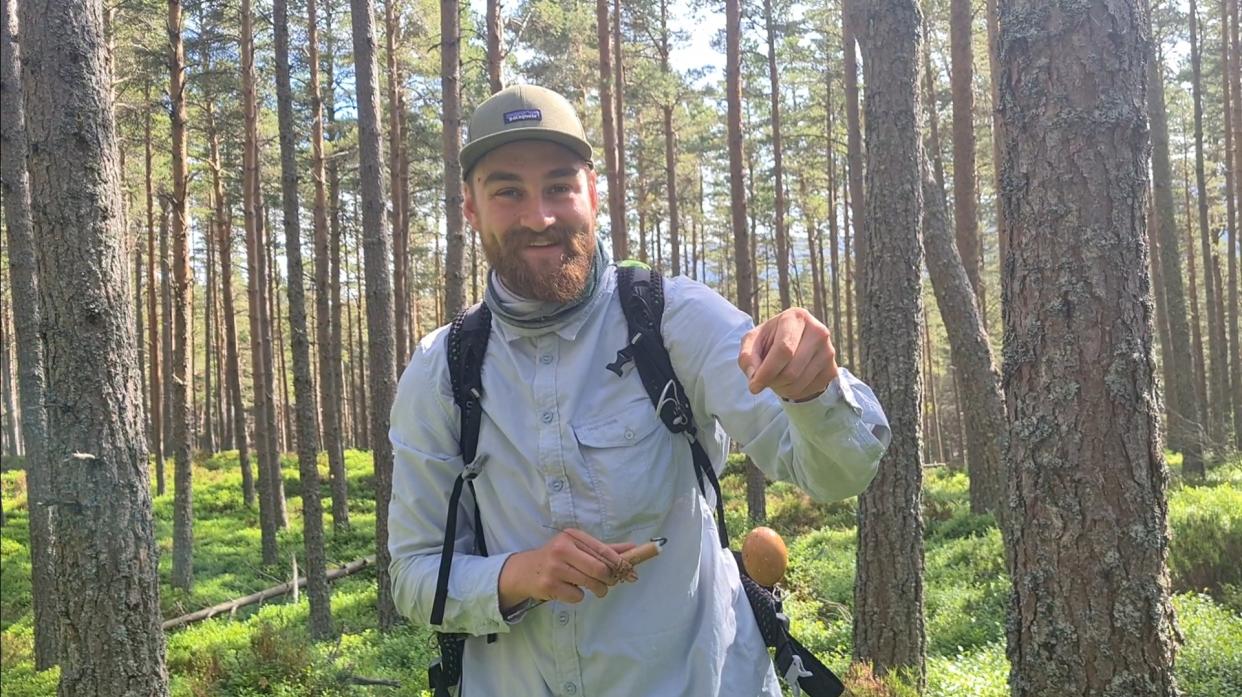 Jack Bamber, a PHD researcher from the University of Aberdeen, led the study (University of Aberdeen/PA)