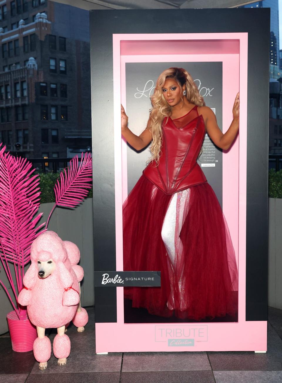 Laverne Cox celebrates A Very Barbie Birthday at Magic Hour