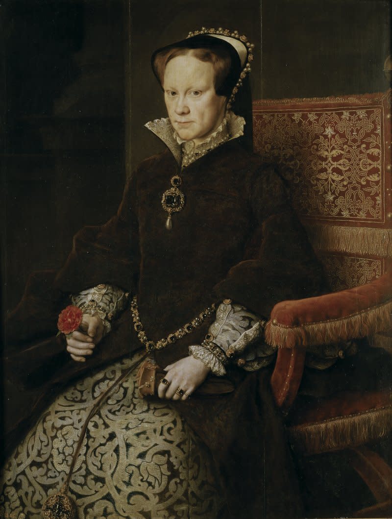 1554年的瑪麗一世（Wikipedia/Public Domain）