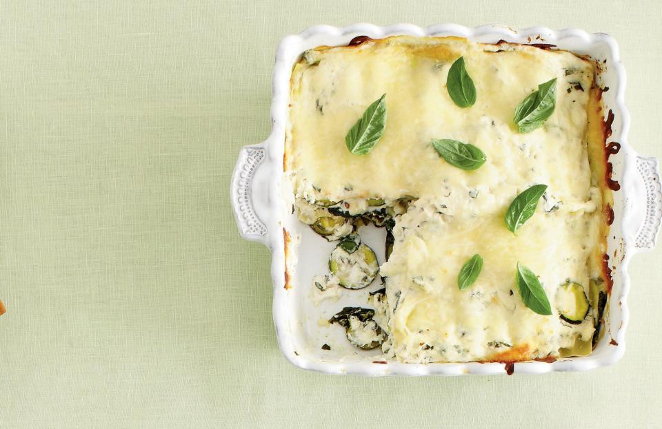 Zucchini-and-Spinach Lasagna