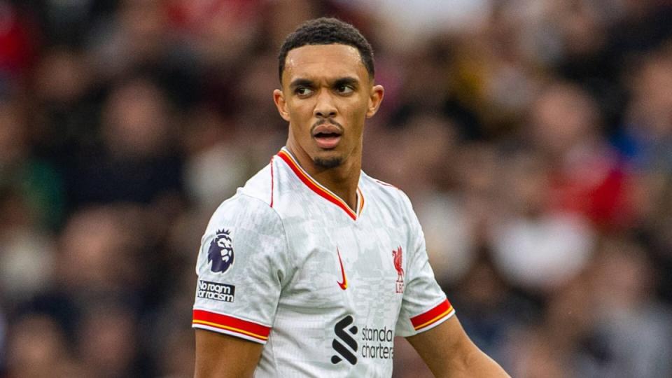 Trent Alexander-Arnold Man Utd Liverpool 2024-25