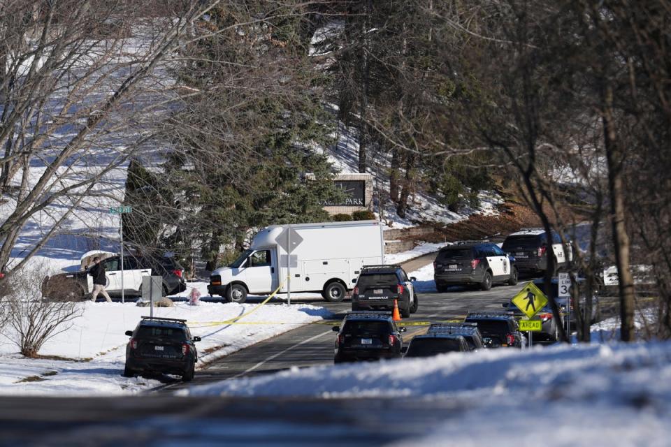 Scene of the shooting in Minnesota (Copyright 2024 The Associated Press. All rights reserved)