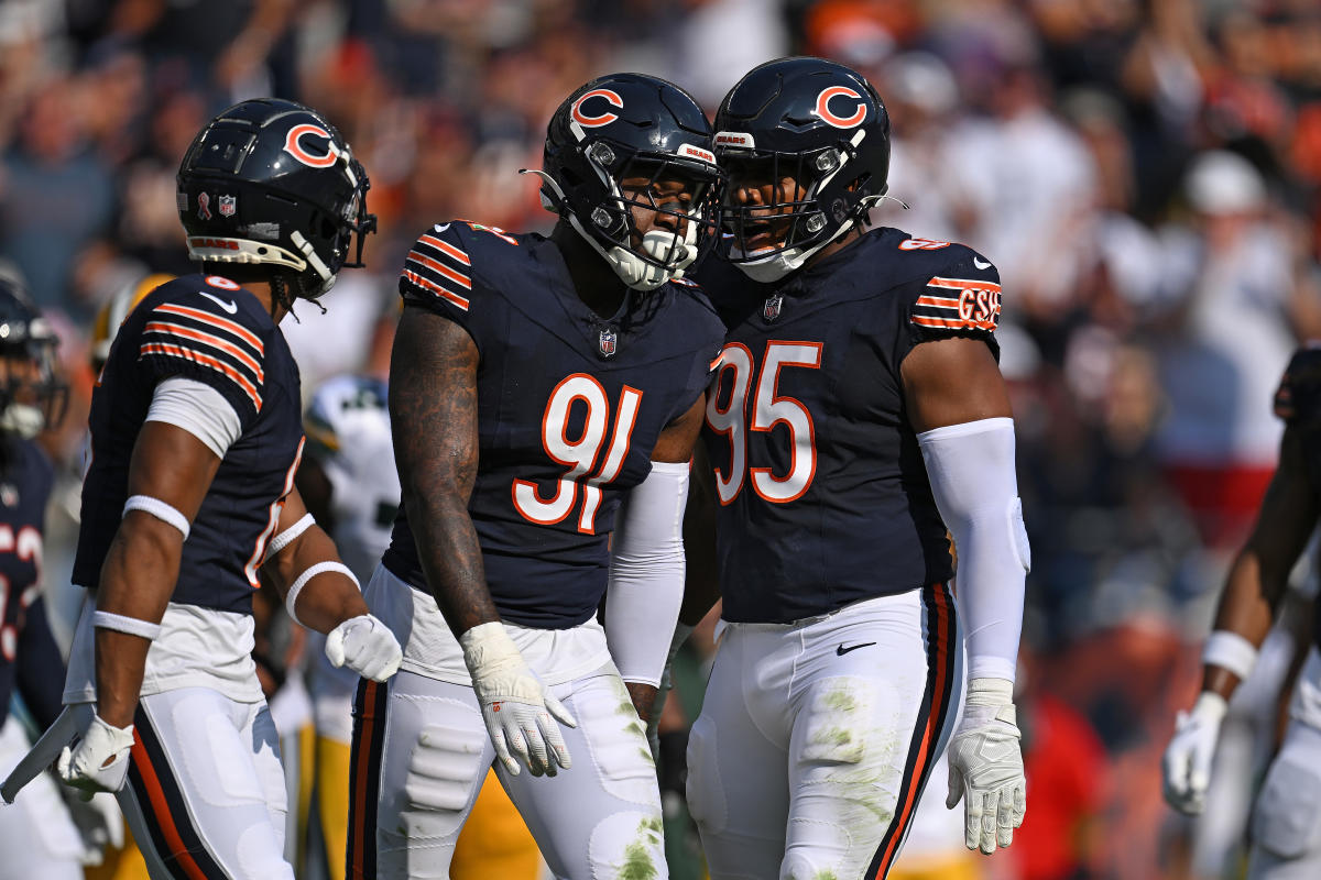 The Bears are outperformed in sacks by close to 60 NFL players