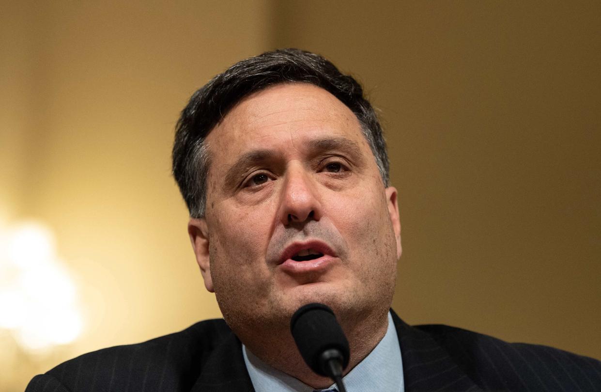 <p>File: Ron Klain, the White House chief of staff, testifies during a congressional hearing</p> (AFP via Getty Images)