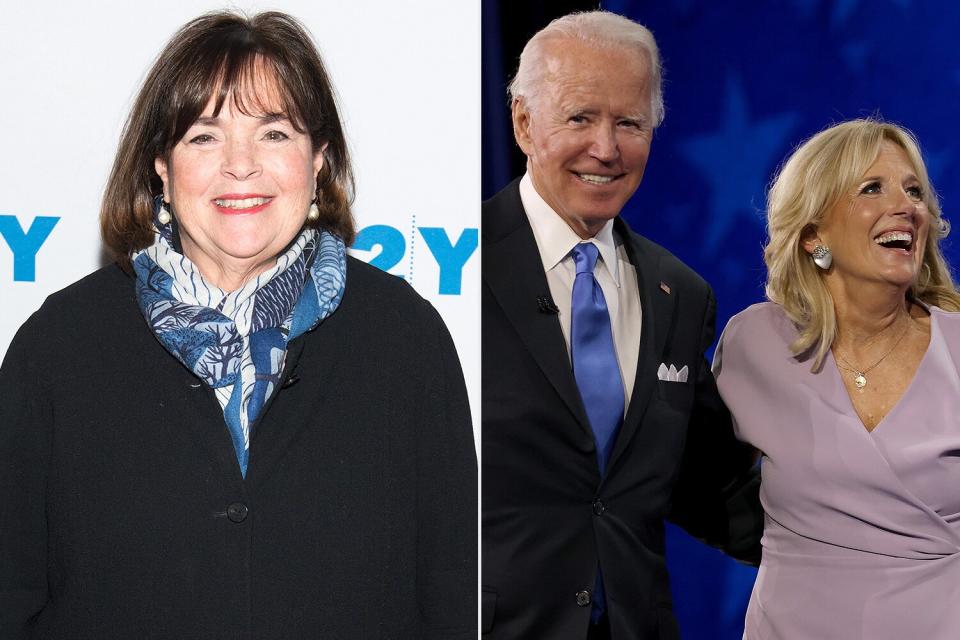 Ina Garten, Joe and Jill Biden