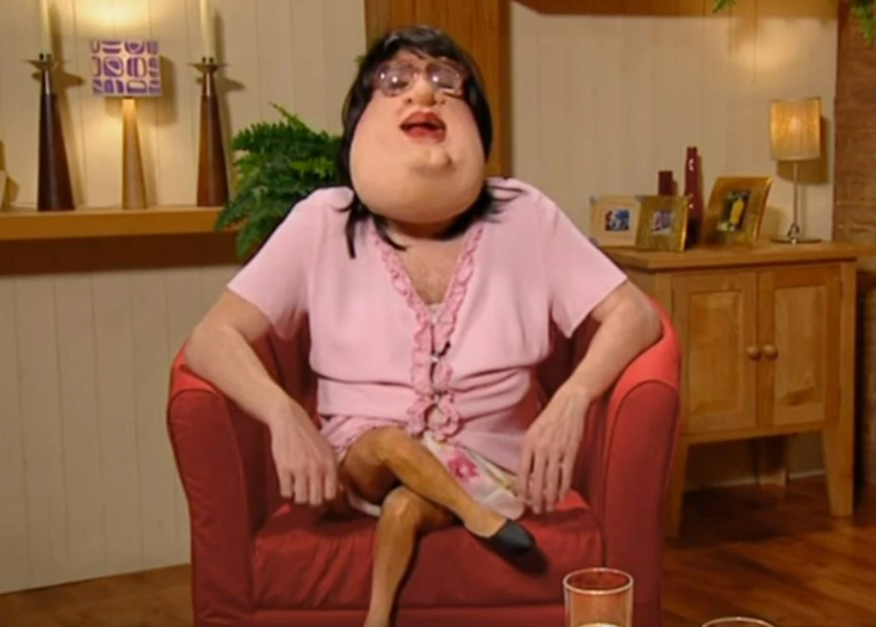 Lorraine Kelly caricature on ‘Bo’ Selecta’ (Channel 4)