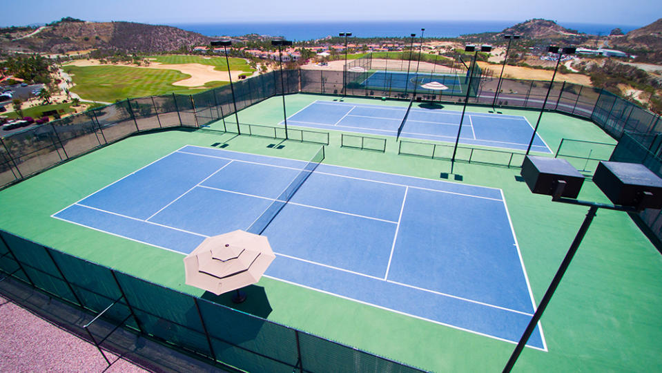 Tennis courts at One & Only Palmilla