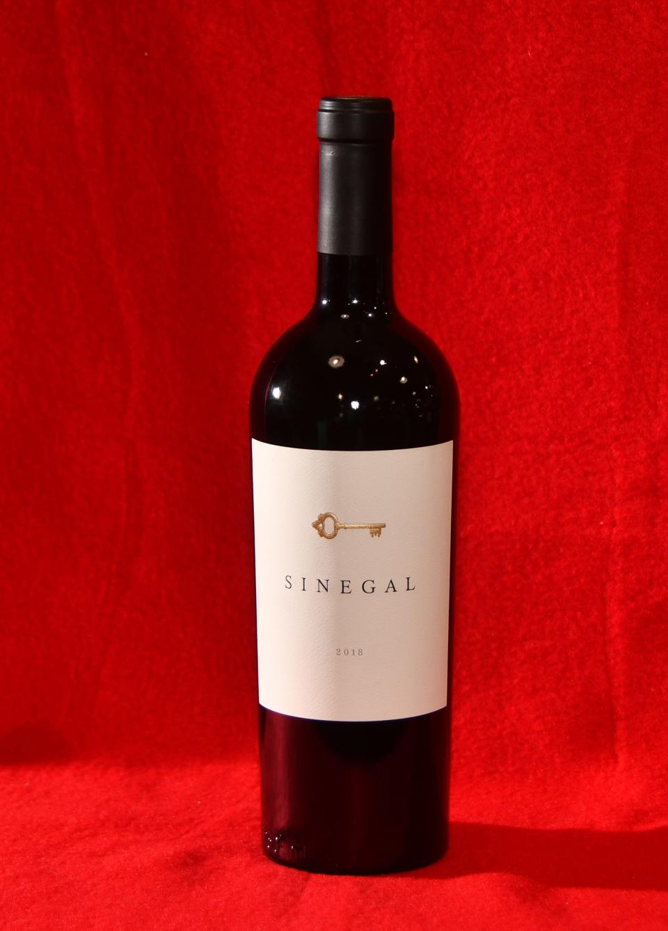 Tim Dwight's top 10 wines of the year:1. .Wine of the Year: Sinegal Napa Valley 2018 Cabernet Sauvignon