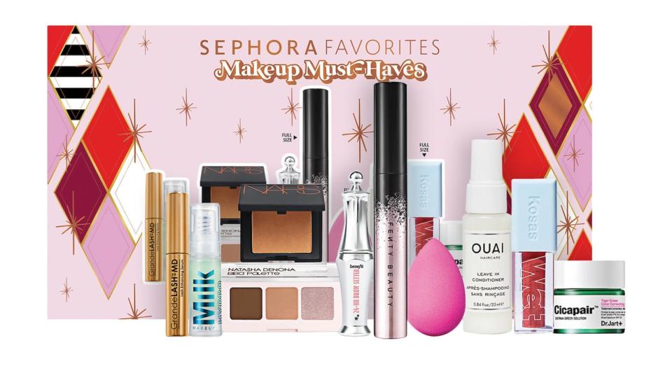 Best gifts for makeup lovers: Sephora Favorites Makeup Must-Haves.