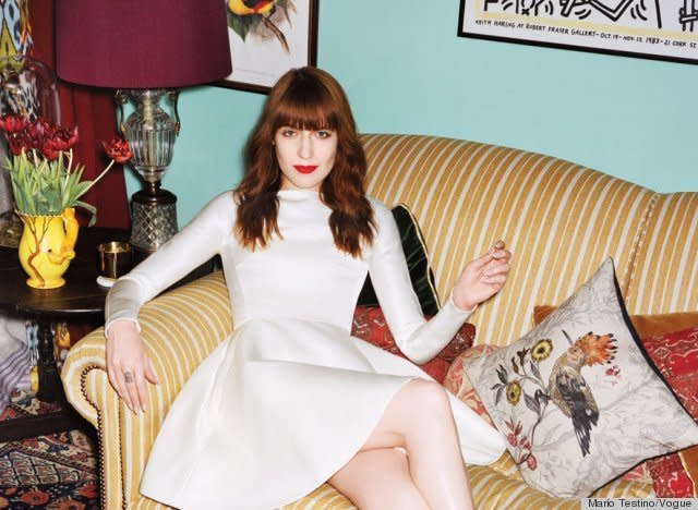 Florence Welch, best known as lead singer for indie band Florence + the Machine, has a very distinct sound that's often described as mysterious and romantic. And after getting a <a href="http://www.huffingtonpost.com/2013/04/24/florence-welch-home_n_3149333.html?utm_hp_ref=celebrity-homes" target="_blank">glimpse of her home in the May issue of Vogue</a>, it's obvious that these traits represent her personal style as well.