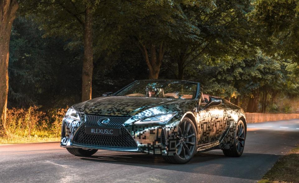 View Photos of the Lexus LC Convertible