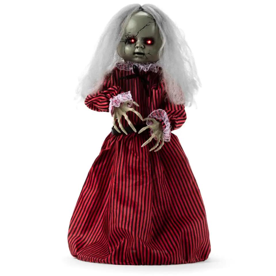 best halloween animatronics best choice products haunted holly