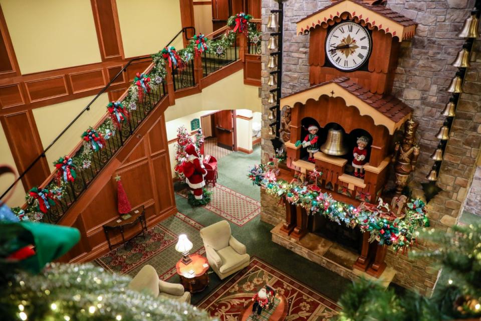 The Inn at Christmas Place is festive all year roundInn at Christmas Place