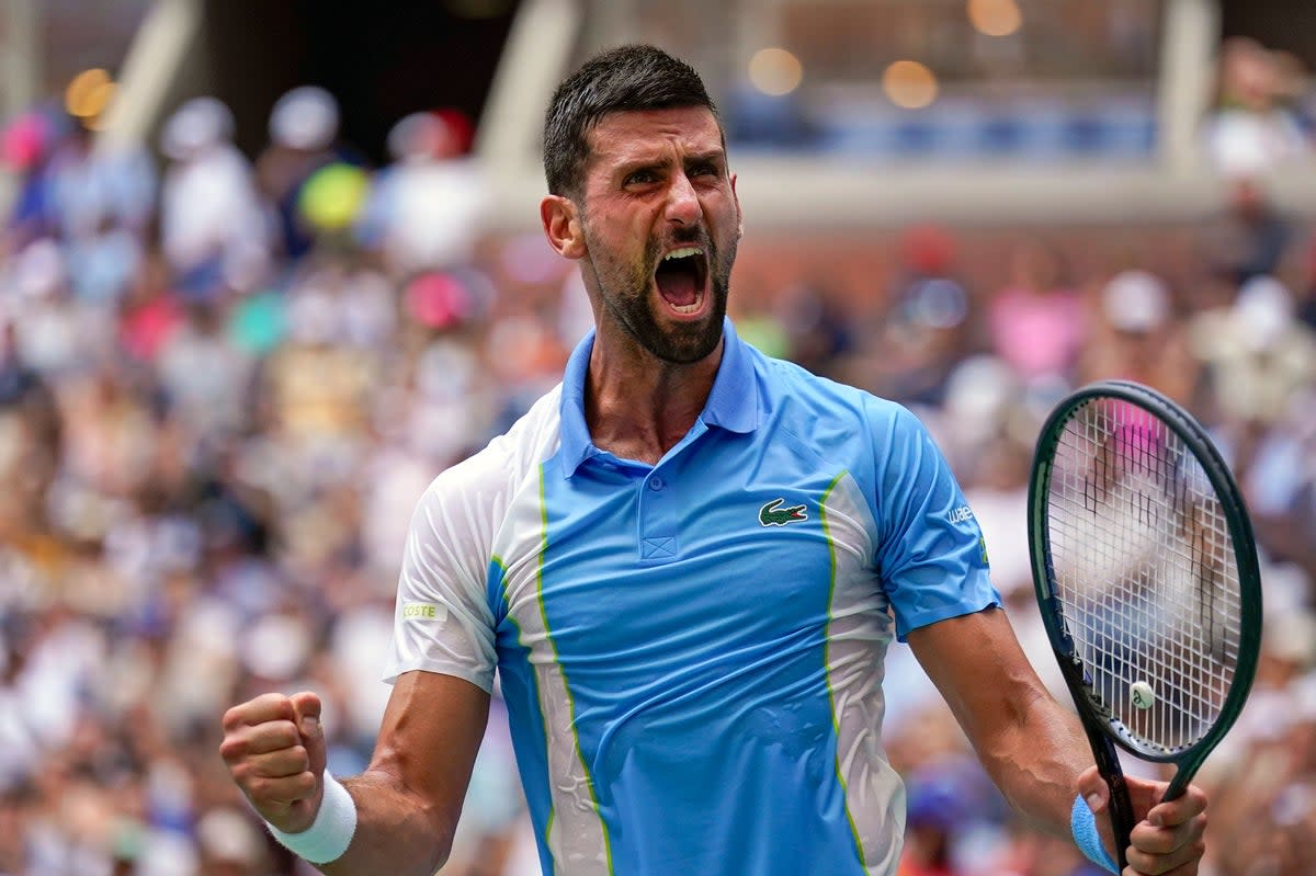 Novak Djokovic eased past home favourite Taylor Fritz  (AP)