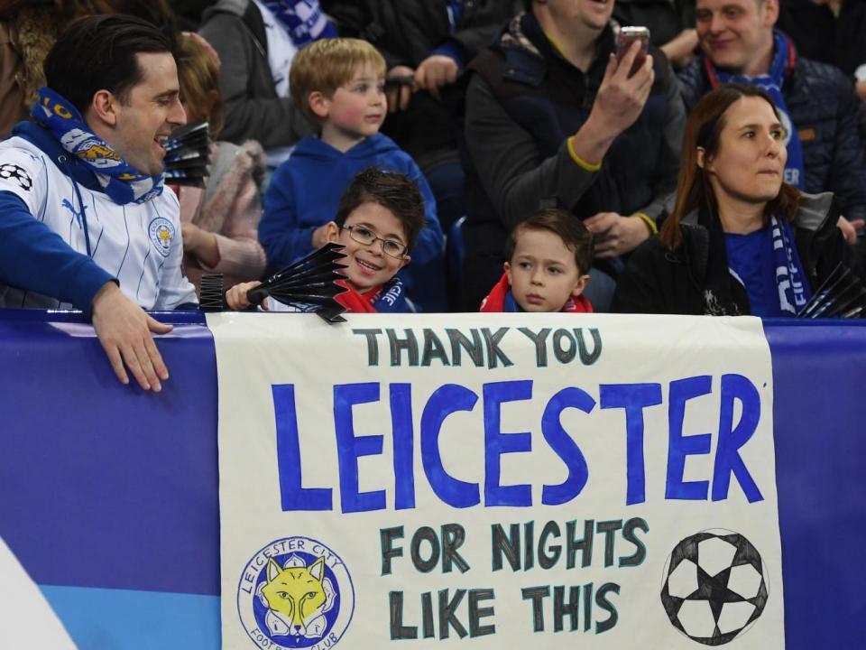 The King Power was electric on Tuesday night (Getty)