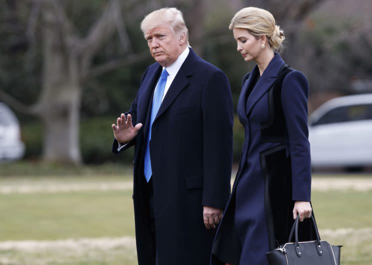 Ivanka Trump has become an unofficial adviser to her father, the President (Rex)